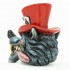 Wolf in Top Hat - Race Red